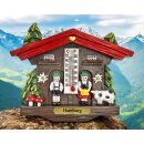 Kühlschrankmagnet Alpen Kuckucksuhr Magnet  Wetterhaus Thermometer Deko - Hamburg