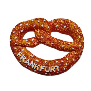 Kühlschrankmagnet Magnet Polyresin Breze Brezel - Frankfurt