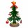 Tannenbaum Holz, Schmuck 2 fach, 16cm