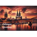 Fotomagnet Foto Magnet Kühlschrankmagnet - Köln...