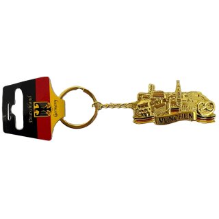 Schlüsselanhänger München Gold
