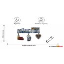 München Germany Magnet Metall Charms