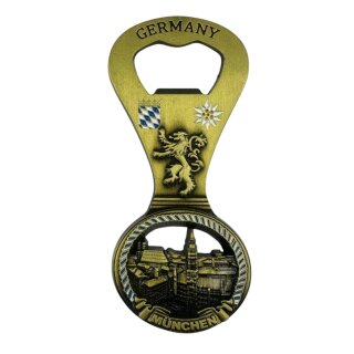 Flaschenöffner München - gold
