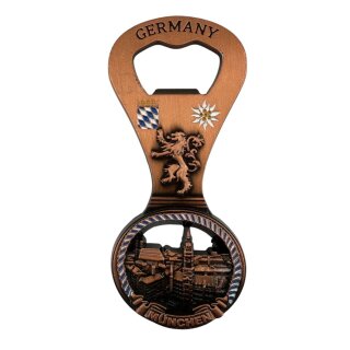 Flaschenöffner München - bronze
