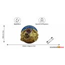 München Metallmagnet Bierkrug Brezel Herz Bayern -...