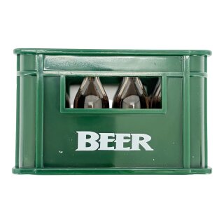 Flaschenöffner Bierkasten grün