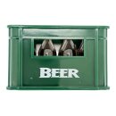 Flaschenöffner Bierkasten grün