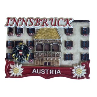 Premium Polyresin Magnet Poly Austria Innsbruck