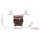 Metall Magnet Frankfurt bronze