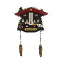 Kühlschrankmagnet Alpen Kuckucksuhr Magnet  Wetterhaus Thermometer Deko - Kaysersberg