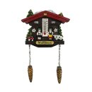 Kühlschrankmagnet Alpen Kuckucksuhr Magnet  Wetterhaus Thermometer Deko - Mullhouse