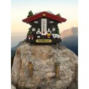 Kühlschrankmagnet Alpen Kuckucksuhr Magnet  Wetterhaus Thermometer Deko - Mullhouse