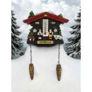 Kühlschrankmagnet Alpen Kuckucksuhr Magnet  Wetterhaus Thermometer Deko - Mullhouse