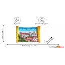 Magnet Buch Polyresin Burg Nürnberg