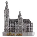 Magnet Köln Dom Polyresin Silber