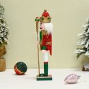 Premium Nussknacker Nutcracker Einzeln Verpackt in Box Sichtfenster Bunt 30cm