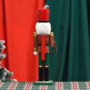 Nussknacker Nutcracker Einzeln Verpackt in Box Sichtfenster Rot Grün kariert ca.38-40cm