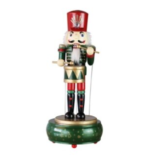 Nussknacker Nutcracker Einzeln Verpackt in Box Sichtfenster Mechanisch Bewegt sich 38-40cm