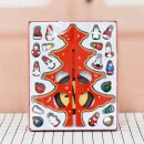 Weihnachtbaum Deko Weihnachten Weihnachtsdeko Christmas Tannenbaum ca. 25cm Rot