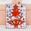 Weihnachtbaum Deko Weihnachten Weihnachtsdeko Christmas Tannenbaum ca, 30cm Rot