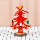 Weihnachtbaum Deko Weihnachten Weihnachtsdeko Christmas Tannenbaum ca. 15cm Rot