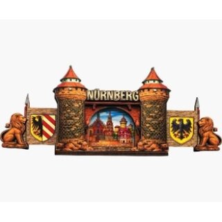 Holzmagnet Nürnberg