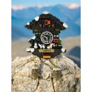 Winter Kuckucksuhr Magnet Wetterhaus Thermomether Deko - Augsburg