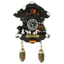 Winter Kuckucksuhr Magnet Wetterhaus Thermomether Deko - Boppard