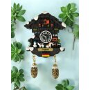Winter Kuckucksuhr Magnet Wetterhaus Thermomether Deko - Boppard