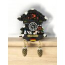 Winter Kuckucksuhr Magnet Wetterhaus Thermomether Deko - Boppard