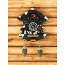 Winter Kuckucksuhr Magnet Wetterhaus Thermomether Deko - Schwarzwald