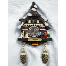 Kuckucksuhr Magnet Souvenir Alpen Hütte Wetterhaus Kühlschrankmagnet Hessen
