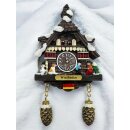Kuckucksuhr Magnet Souvenir Alpen Hütte Wetterhaus Kühlschrankmagnet Wiesbaden