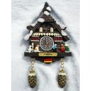Kuckucksuhr Magnet Souvenir Alpen Hütte Wetterhaus Kühlschrankmagnet Franken