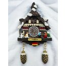 Kuckucksuhr Magnet Souvenir Alpen Hütte Wetterhaus Kühlschrankmagnet Franken