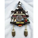 Kuckucksuhr Magnet Souvenir Alpen Hütte Wetterhaus Kühlschrankmagnet Fürth