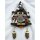 Kuckucksuhr Magnet Souvenir Alpen Hütte Wetterhaus Kühlschrankmagnet Fürth