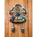 Kuckucksuhr Magnet Souvenir Skiurlaub Ski Kühlschrankmagnet München