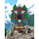 Kühlschrankmagnet Alpen Kuckucksuhr Magnet  Reisemagnet Mitbringsel Metall - Trier