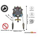 Kühlschrankmagnet Alpen Kuckucksuhr Magnet  Reisemagnet Mitbringsel Deko - Mittenwald