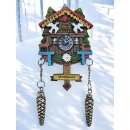 Kühlschrankmagnet Alpen Kuckucksuhr Magnet  Urlaubserinnerung Mitbringsel Deko - Mittenwald
