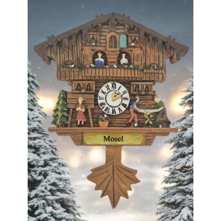 Kühlschrankmagnet Alpen Kuckucksuhr Magnet  Urlaubserinnerung Mitbringsel Deko - Mosel