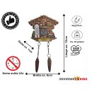 Kühlschrankmagnet Alpen Kuckucksuhr Magnet  Wetterhaus Thermometer Deko - Tegernsee