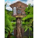 Kühlschrankmagnet Alpen Kuckucksuhr Magnet  Wetterhaus Thermometer Deko - Salzburg