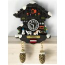 Winter Kuckucksuhr Magnet Wetterhaus Thermomether Deko - Vienna