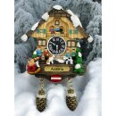Kuckucksuhr Magnet Souvenir Skiurlaub Ski Kühlschrankmagnet Austria