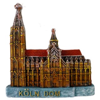 Magnet Köln Dom Polyresin