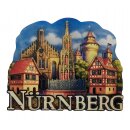 Holzmagnet Nürnberg Magnet Kühlschrankmagnet...