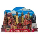 Holzmagnet Nürnberg
