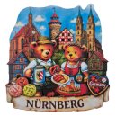 Holzmagnet Nürnberg Bärr